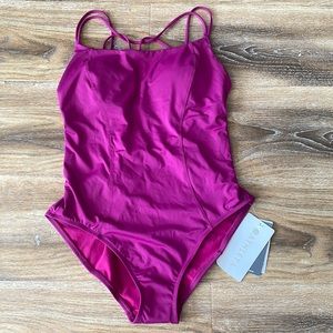 Athleta Cortes Strappy One Piece Swimsuit NWT